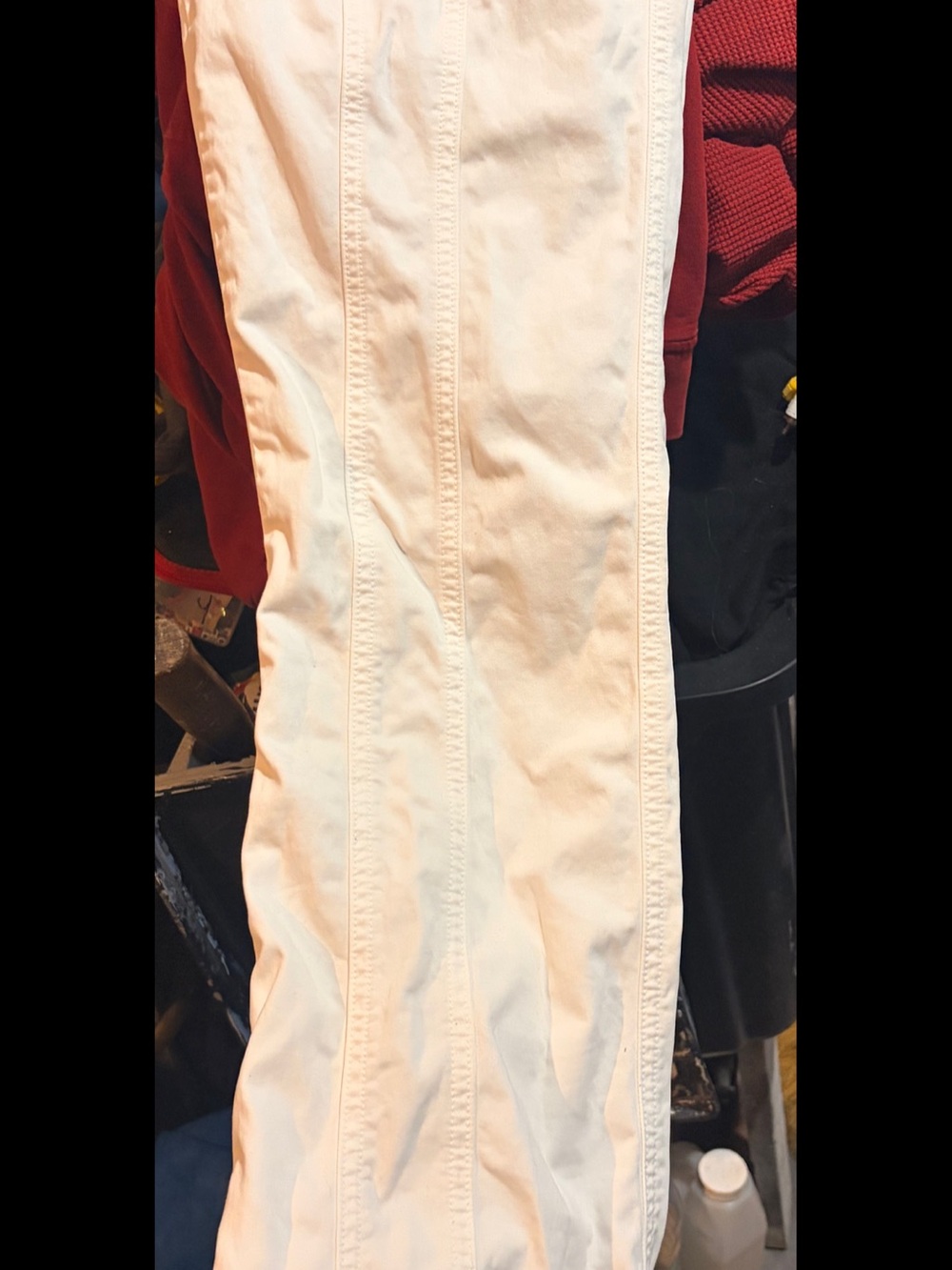 White Guess cargo pants